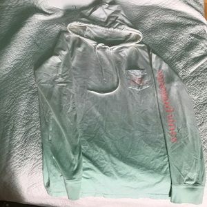 Vineyard Vines Cropped Ombré Pullover